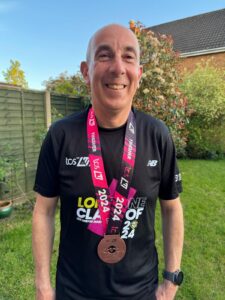 London Marathon 2024 runner - FVTH